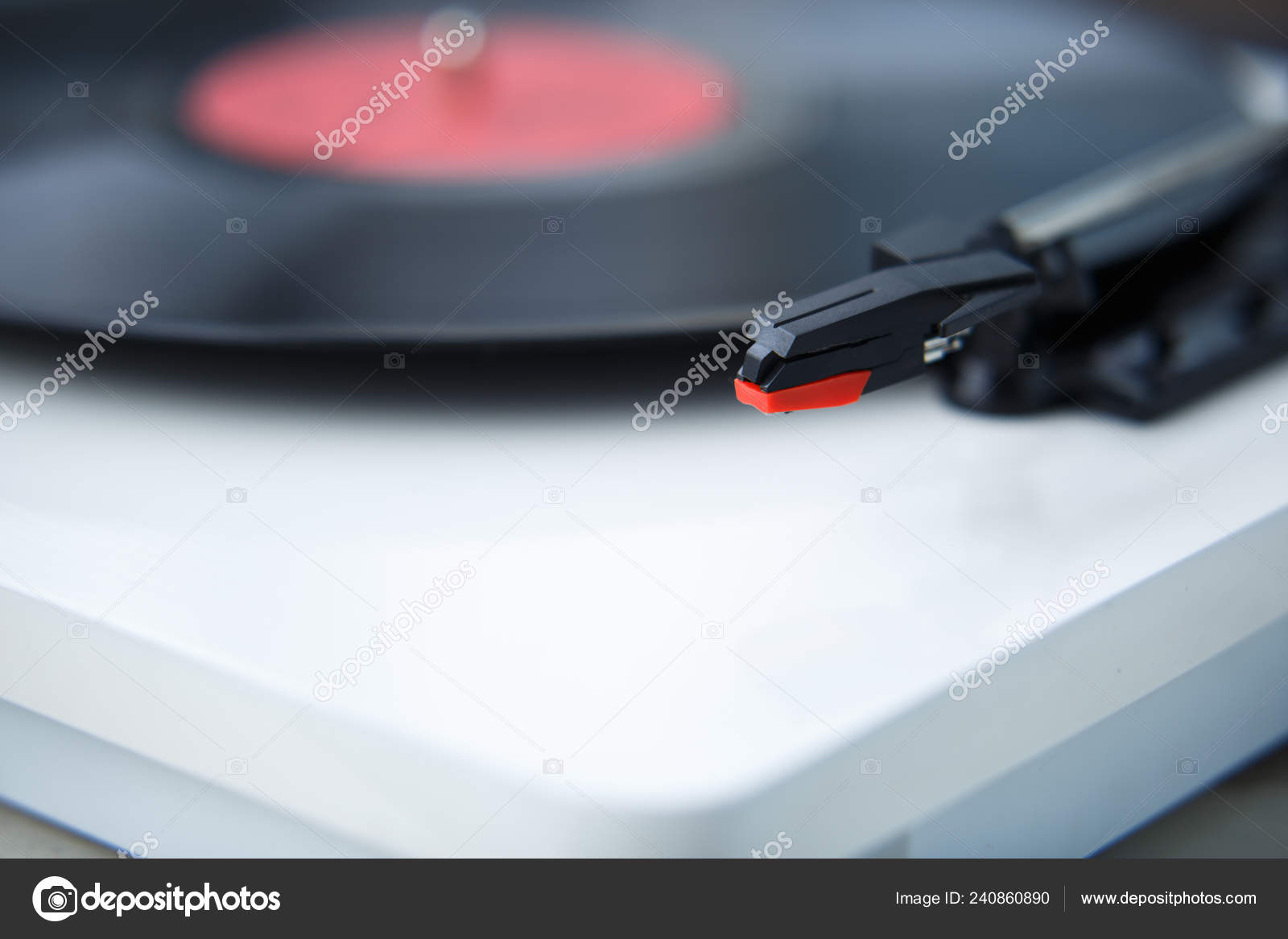 Vintage Turntable Record Player Close Retro Analog Turn Table Device Stock Photo By C Hurricanehank