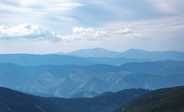 Sonbahar sezonu güzel Karpat Dağları