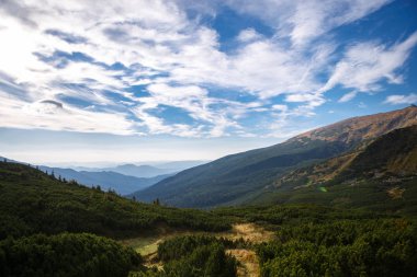Sonbahar sezonu güzel Karpat Dağları