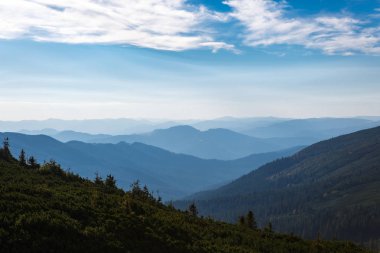 Sonbahar sezonu güzel Karpat Dağları