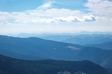 Sonbahar sezonu güzel Karpat Dağları