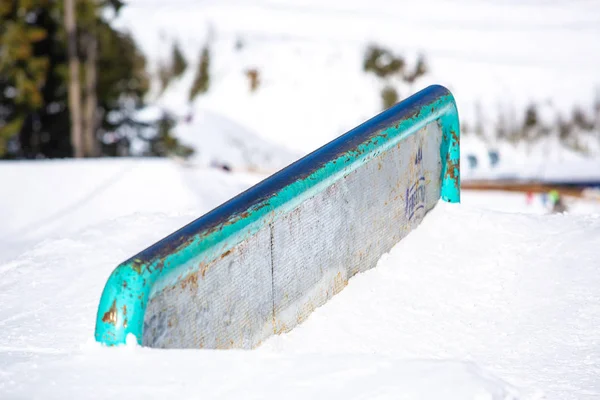 Yaremche Ukraine March 2018 Games Snow Bukovel Snow Park Extreme — Stock Photo, Image