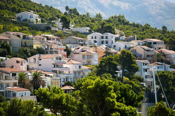 Small Town Coast Mediterranean Sea Croatia Nature Travel — Stock Photo, Image