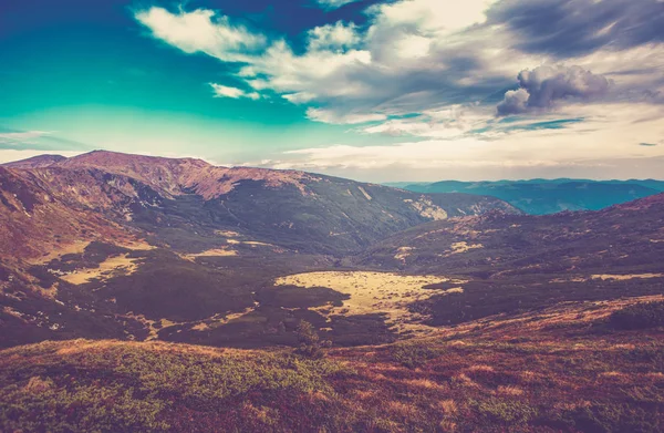 Travel Destination Beautiful Landscape Carpathian Mountains — Stock Photo, Image