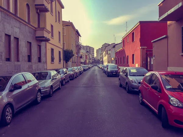 Μιλάνο Ιταλία Οκτωβρίου 2018 Σύγχρονη Ιταλική Αρχιτεκτονική Στους Δρόμους Της — Φωτογραφία Αρχείου