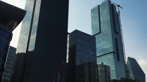 Бизнес Финансовый Центр Istanbul Turkey — стоковое видео