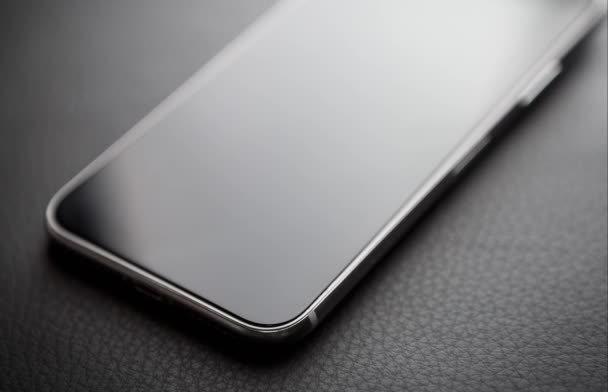 乌克兰马里乌波尔 2017年10月30日 Iphone 智能手机近在咫尺 最新的苹果 Iphone 手机型号 — 图库视频影像