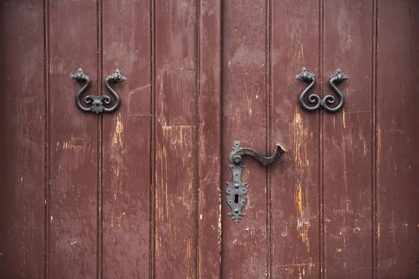 Vintage bina kapısı — Stok fotoğraf