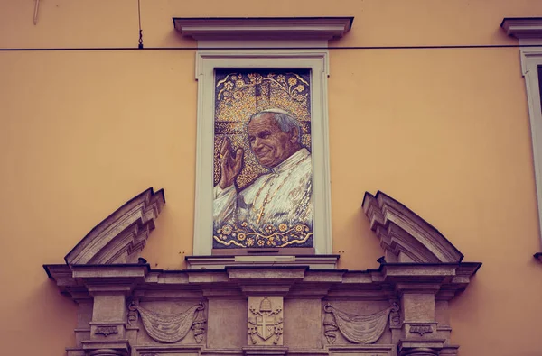 Katholieke christelijke kerk in Krakau, Polen — Stockfoto