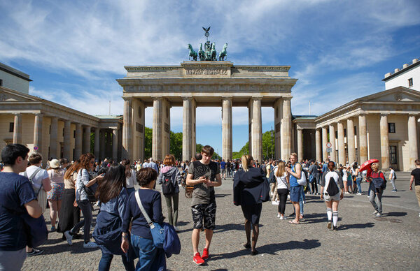 Бранденбургские ворота Берлина