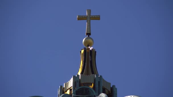 Βερολίνο Γερμανία Απριλίου 2019 Καθεδρικός Ναός Του Βερολίνου Ευαγγελική Ανώτατη — Αρχείο Βίντεο