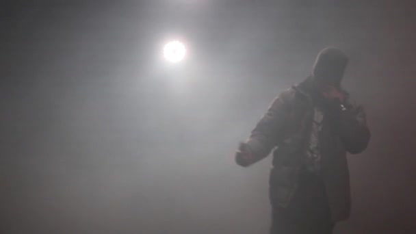 Moscou Février 2015 Concert Groupe Rap Dubstep Dope Concert Boîte — Video