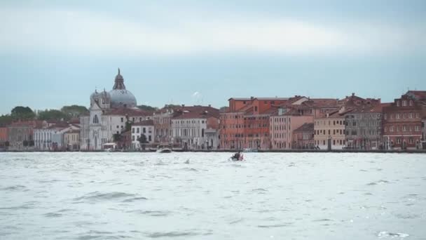 Venedig Italien Mai 2019 Schöne Venezianische Stadt Die Von Einem — Stockvideo