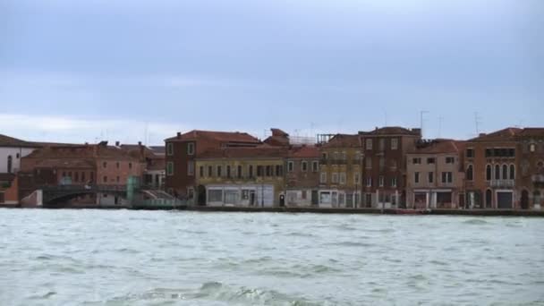 Venedig Italien Mai 2019 Schöne Venezianische Stadt Die Von Einem — Stockvideo