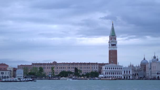 Venezia Italia Maggio 2019 Bellissimo Campanile San Marco Campanile Della — Video Stock