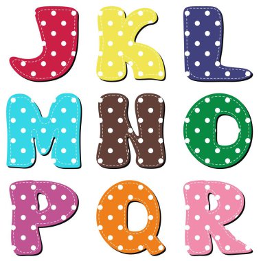 Beyaz arkaplan üzerine not defteri alfabesi