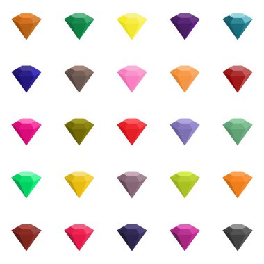 elmas vektör çizim ile ayarla 