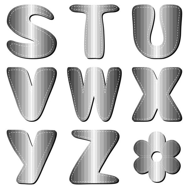 Scrapbook alphabet Stock Vector by ©kle555 52732807