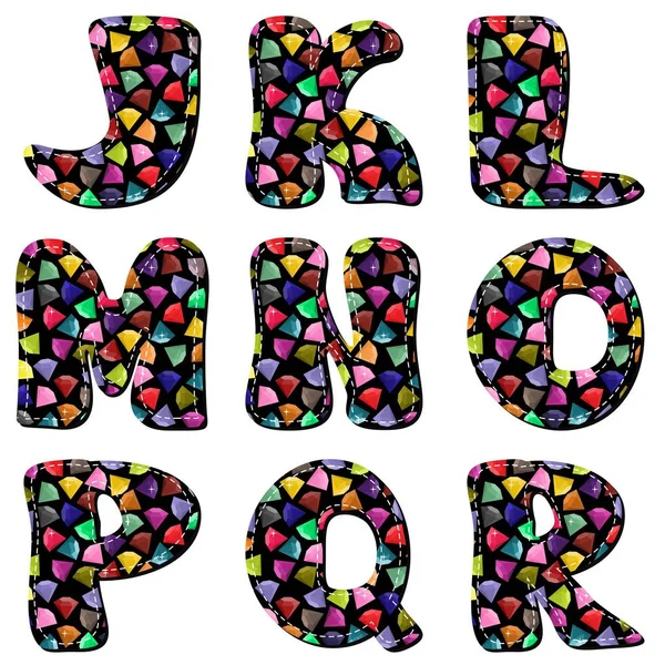 Beyaz arkaplan üzerine not defteri alfabesi