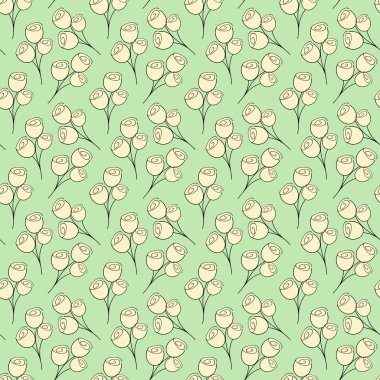 Gül ile sorunsuz arka plan