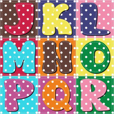 Beyaz arkaplan üzerine not defteri alfabesi