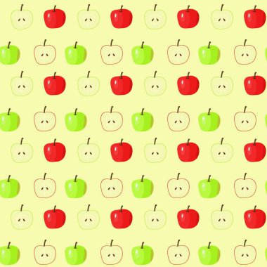 Elmalarla kusursuz desen