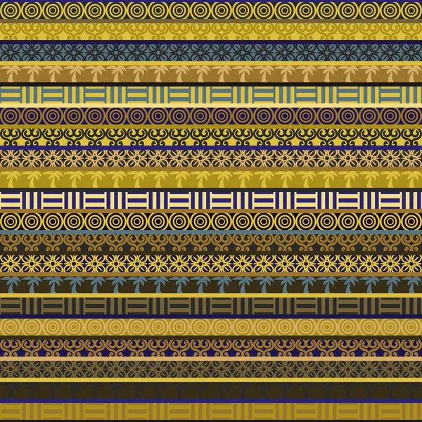 Ethnischer Hintergrund Afrikanischen Stil — Stockvektor