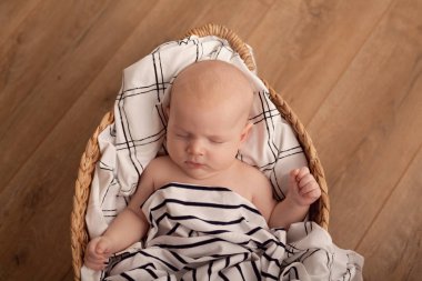 Sepette uyku bebek çocuk