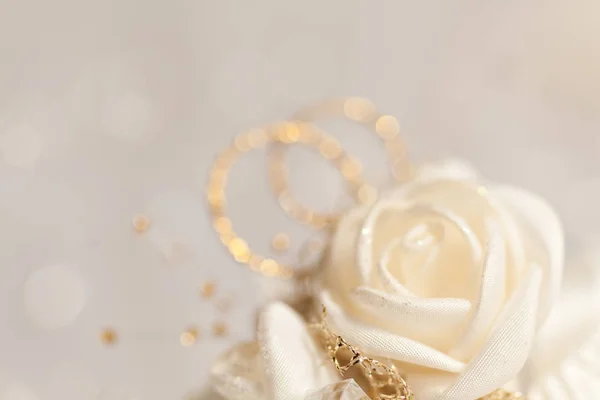 Wedding Background Laces Roses — Stock Photo, Image