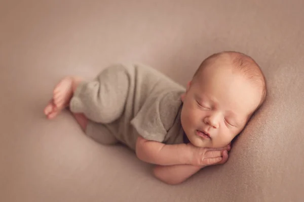 Spící Novorozence Dní Starý — Stock fotografie