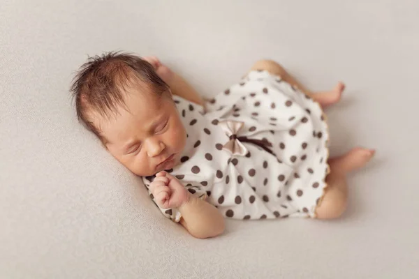 Adorable Newborn Day Old Baby Girl — Stock Photo, Image