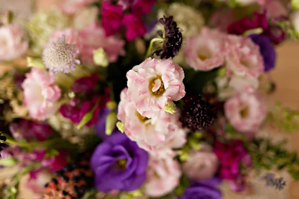 鲜彩的混合花束 — 图库照片