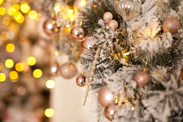 Hermoso Fondo Navidad Con Caja Regalo — Foto de Stock