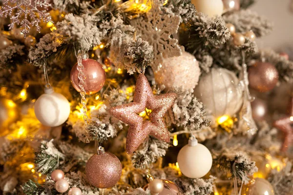 Vacker Jul Bakgrund Med Giftbox — Stockfoto