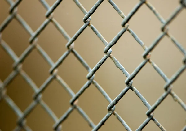 Wire Fence close-up achtergrond — Stockfoto