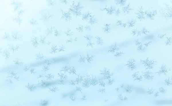 Abstrakte gefrorene Hintergrund des Eises. Winter Weihnachten Hintergrund, geringe Schärfentiefe — Stockfoto