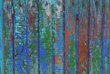 Ahşap arka plan - Street renkli doku - eski sanayi arka plan