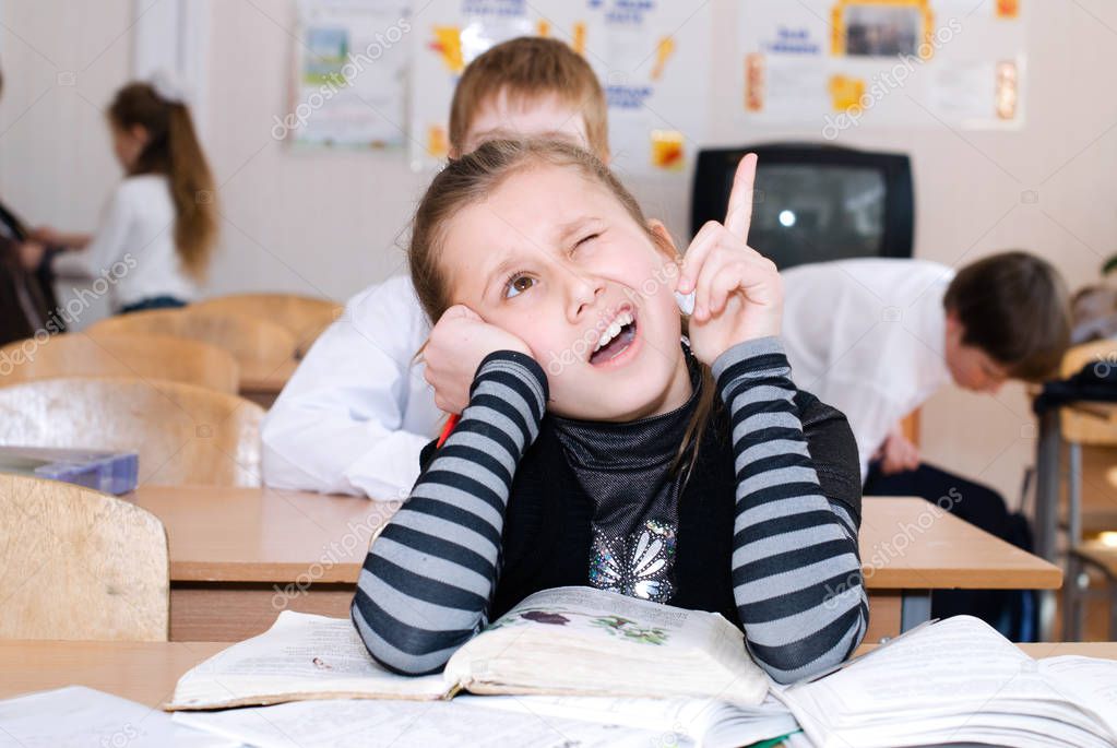 Education - School Students at the class