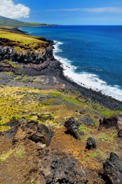 arka Haleakala krater ada Maui, Hawaii, ABD
