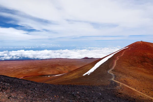 Cima Mauna Kea Vulcano Dormiente Sull Isola Delle Hawaii Stati — Foto Stock