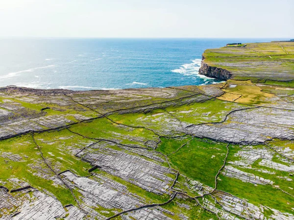 Вид Inishmore Острові Бухті Голуей Ірландія — стокове фото
