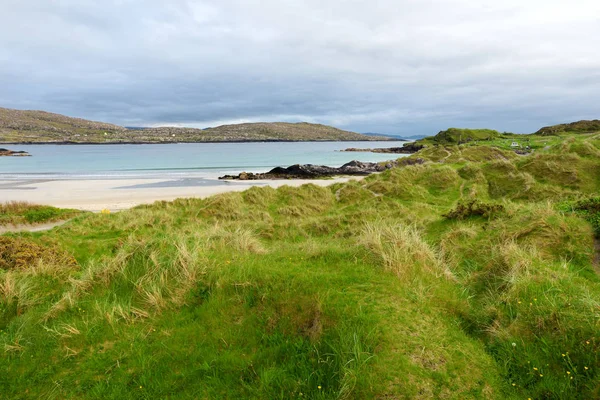 Pobřeží Ostrově Opatství Derrynane Historického Parku Hrabství Kerry Irsko — Stock fotografie