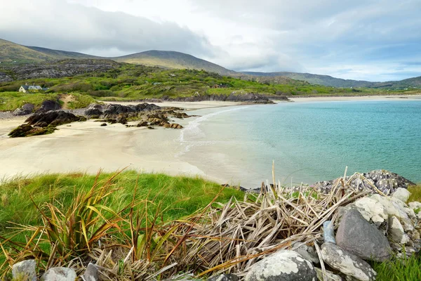Sahil Abbey Island Derrynane tarihi Park, County Kerry, Ireland