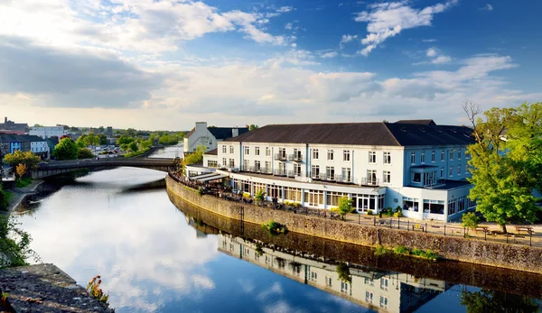 Vista Orillas Del Río Nore Kilkenny Irlanda —  Fotos de Stock