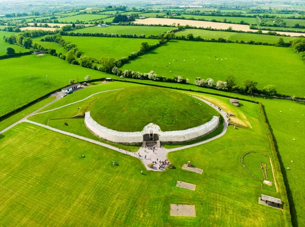 Newgrange Доисторический Памятник County Meath Ирландия — стоковое фото