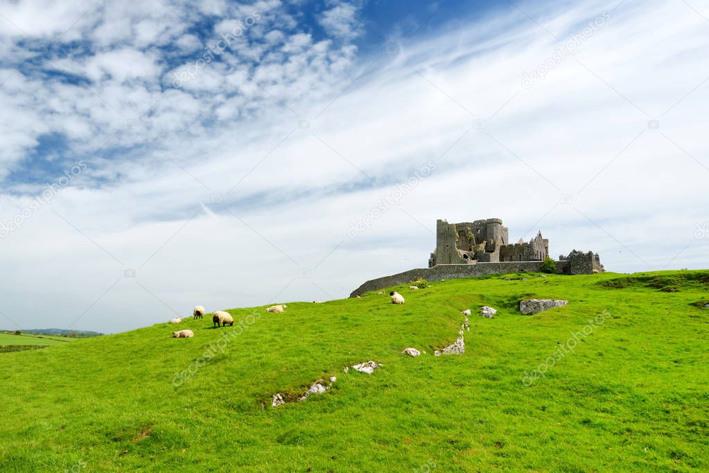 Castle of Kings and St. Patricks Rock at Cashel, County Tipperary