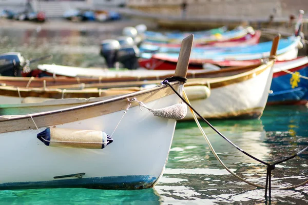 Kleine Yachten Und Fischerboote Marina Von Porto Venere Stadt Gelegen — Stockfoto