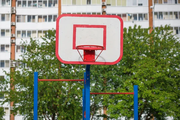 Escudo Baloncesto Calle Playground —  Fotos de Stock