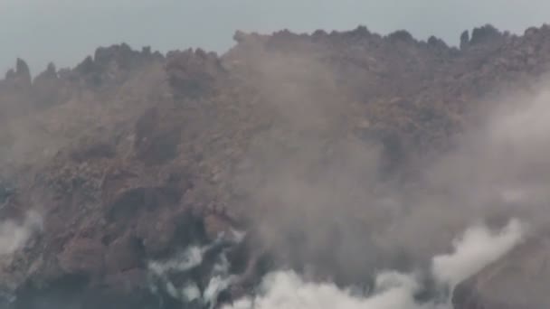 千岛群岛上的山脉画面 — 图库视频影像