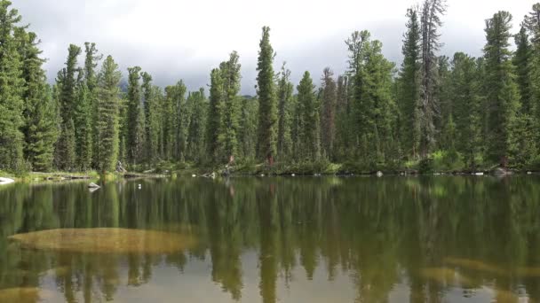 Natural Park Ergaki Russia Travel Hike — Stock Video